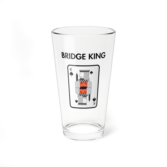 Bridge King Glass, 16oz