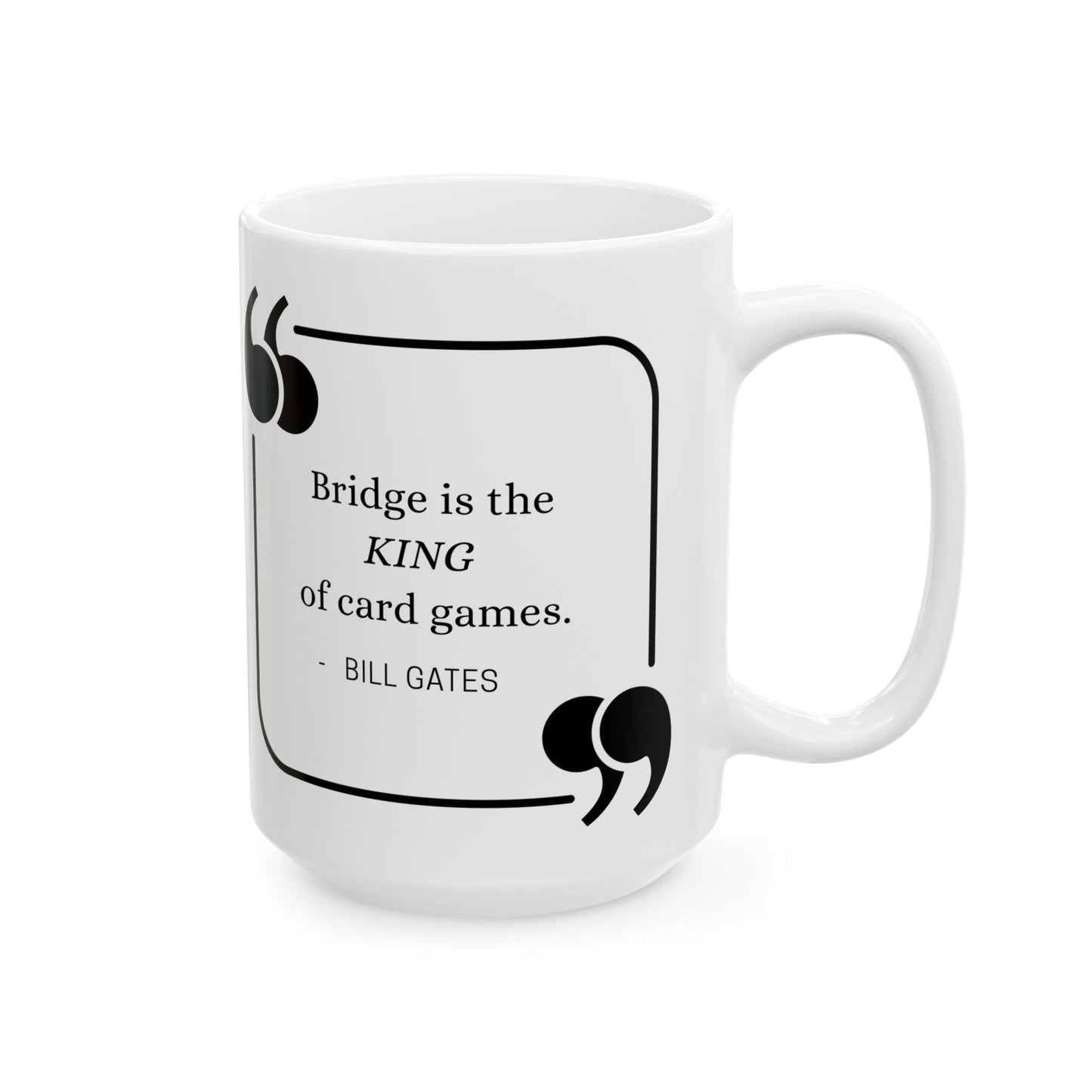 Bill Gates Quote Mug, 150z